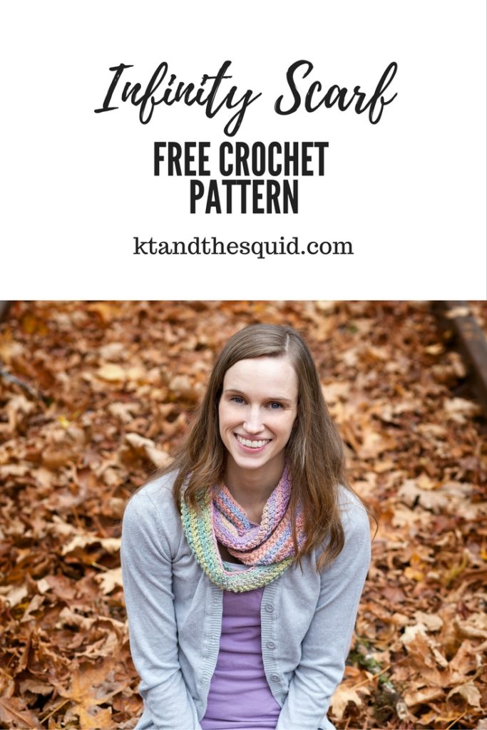 Free Crochet Infinity Scarf Pattern 