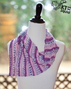 Doty Shawl free knit pattern