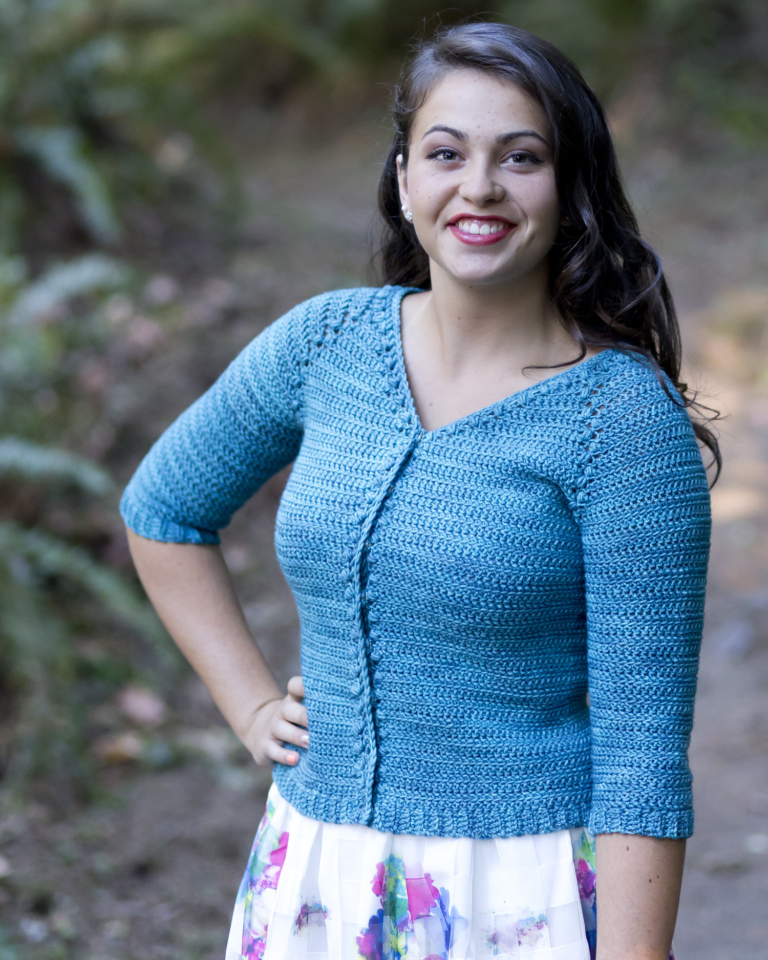top down crochet cardigan pattern