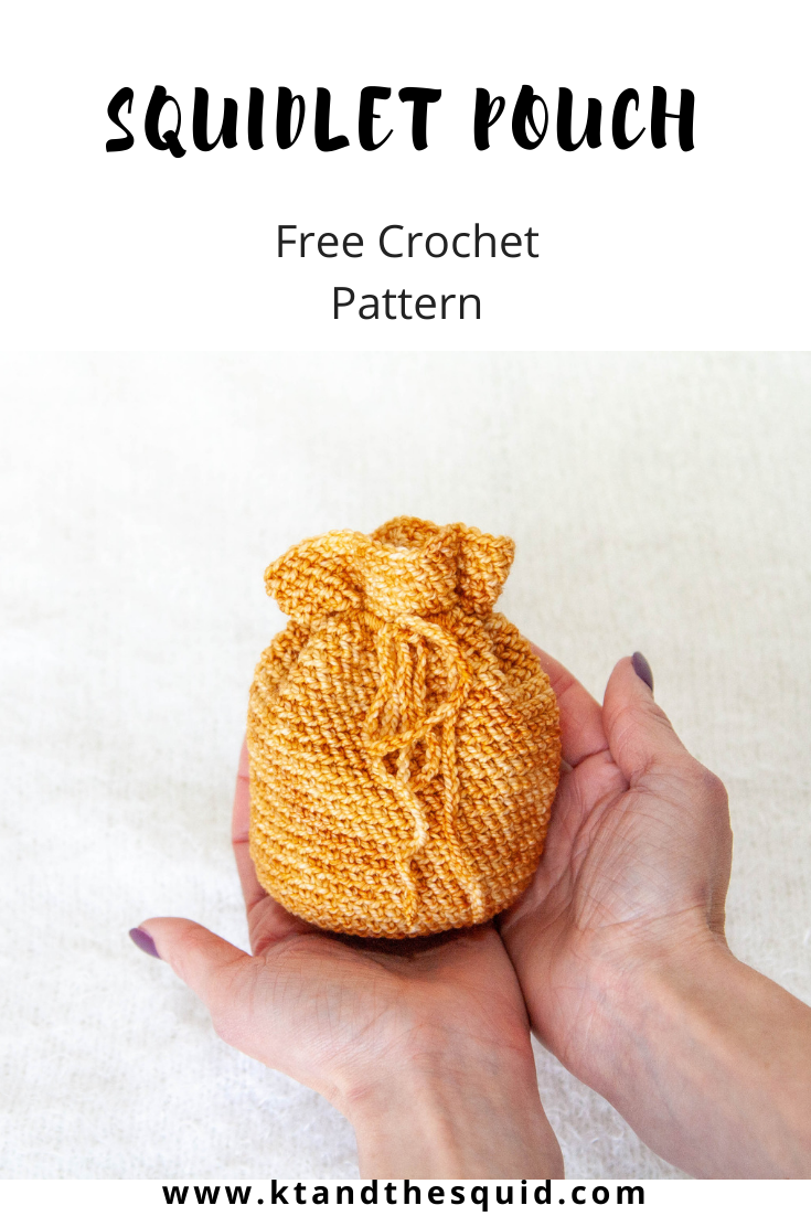 Squidlet Pouch Free Crochet Pattern