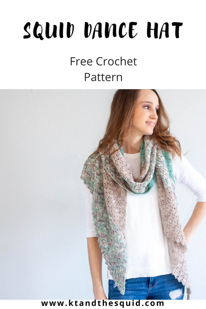 Squid Dance Wrap Free Crochet Pattern