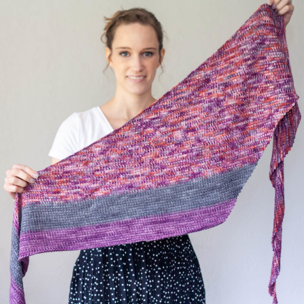 Stauffer Shawl - Free Tunisian Crochet Pattern