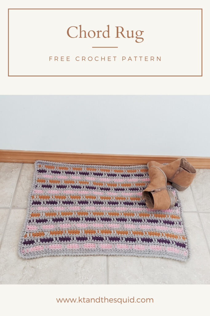 Chord Rug Free Crochet Pattern