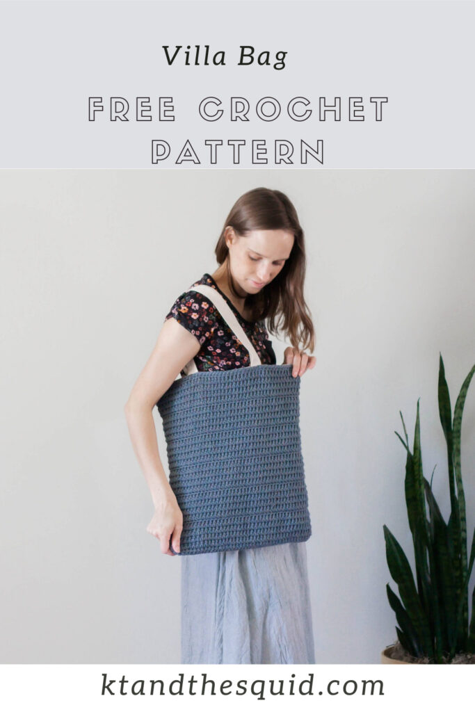 Villa Tote Bag Free Crochet Pattern