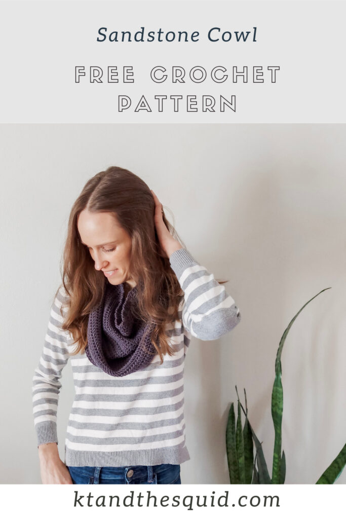 Sandstone Cowl Free Crochet Pattern