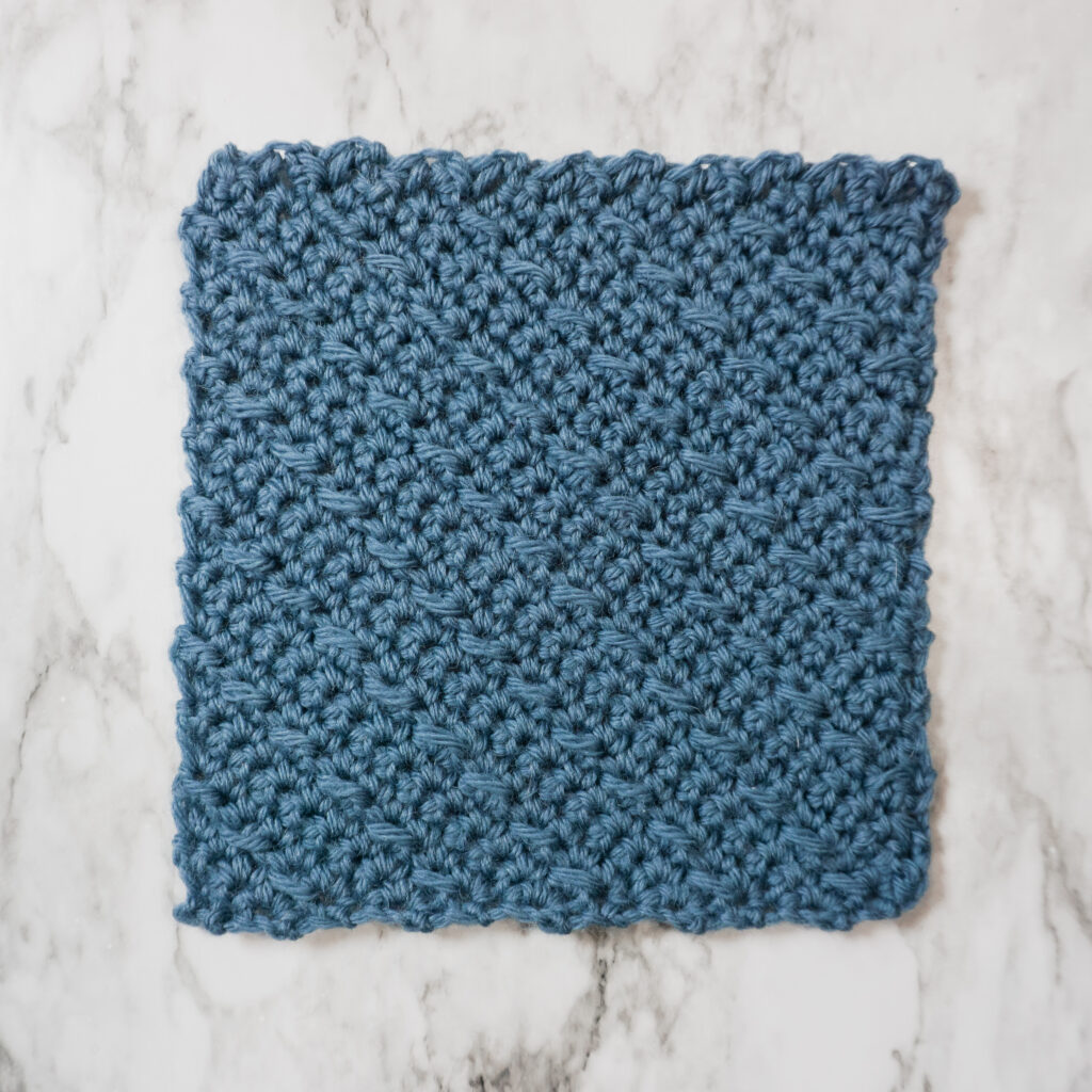 2022 Stitch Together Blanket Stitch-A-Thon Square 8 Free Crochet Pattern