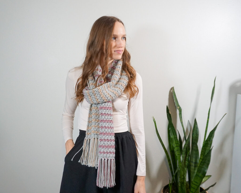 Picnic Scarf free crochet pattern