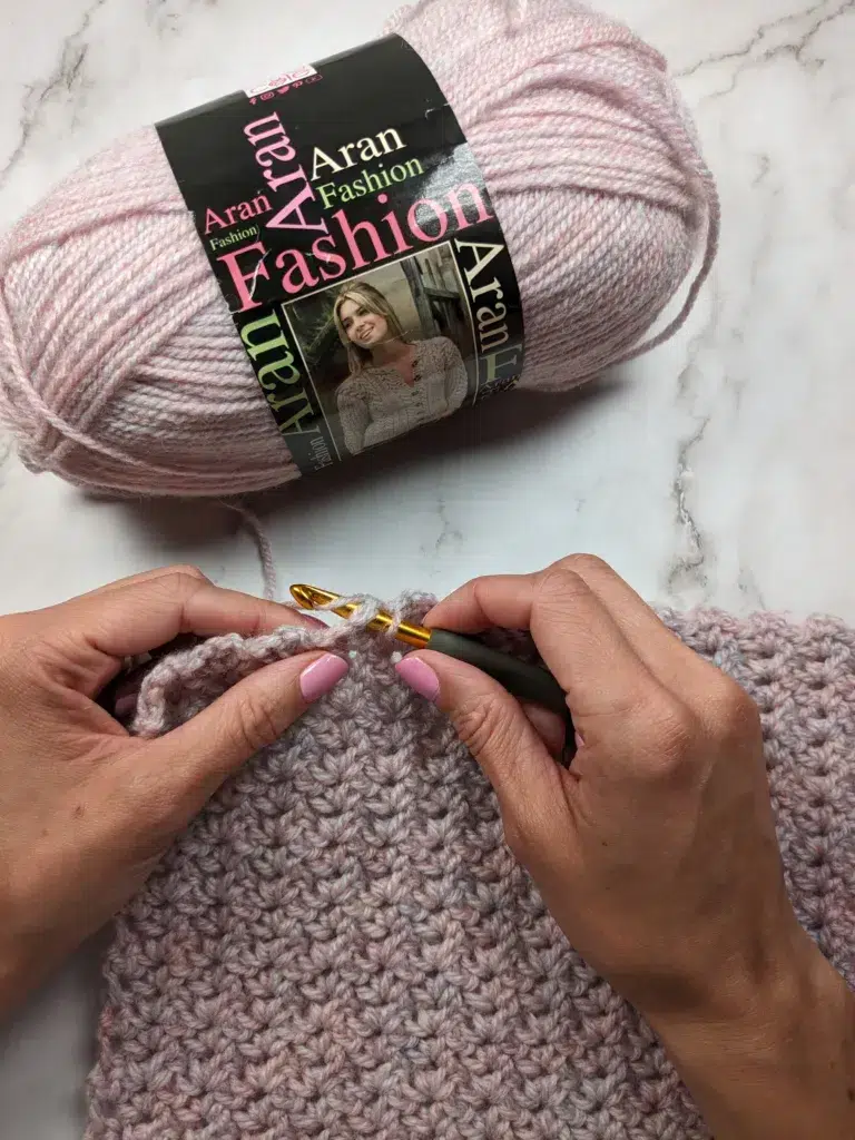 Pearl Scarf Free Crochet Pattern