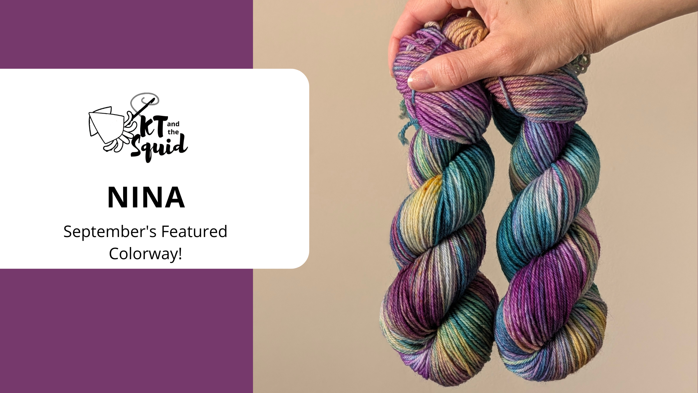 September's Featured Colorway: Nina